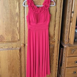 Hot pink party dress